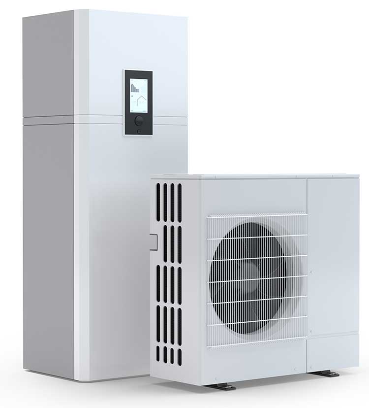 Modern HVAC Heat Pump System