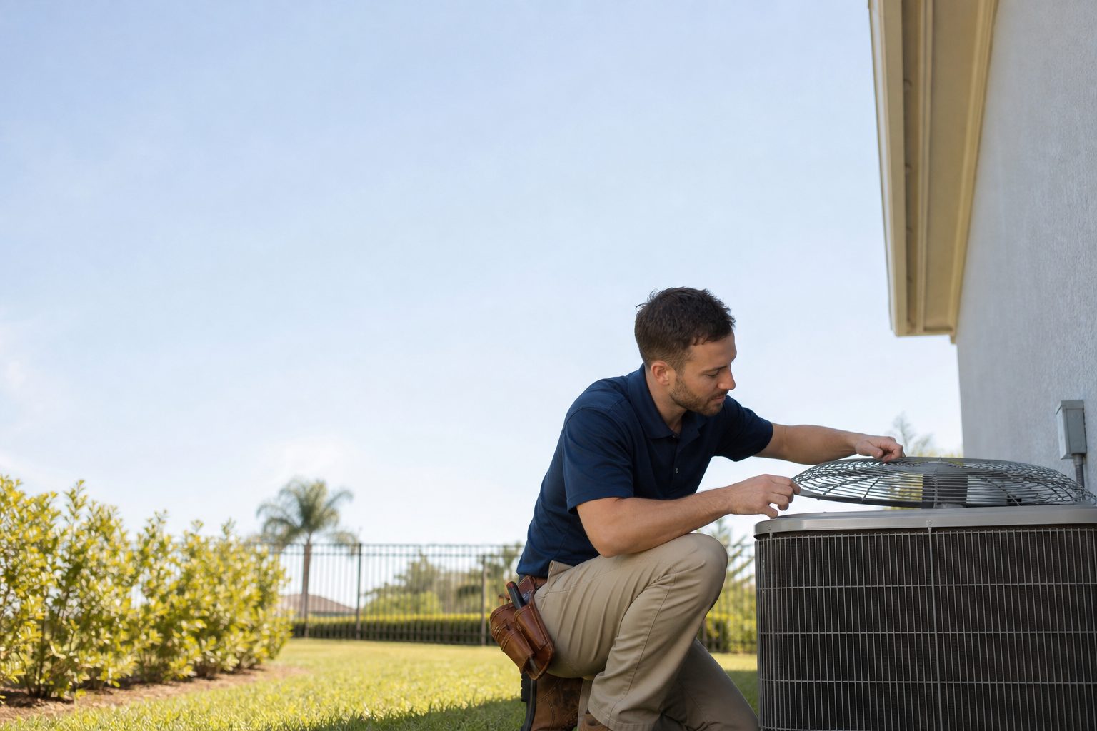 AC condenser tune-up after