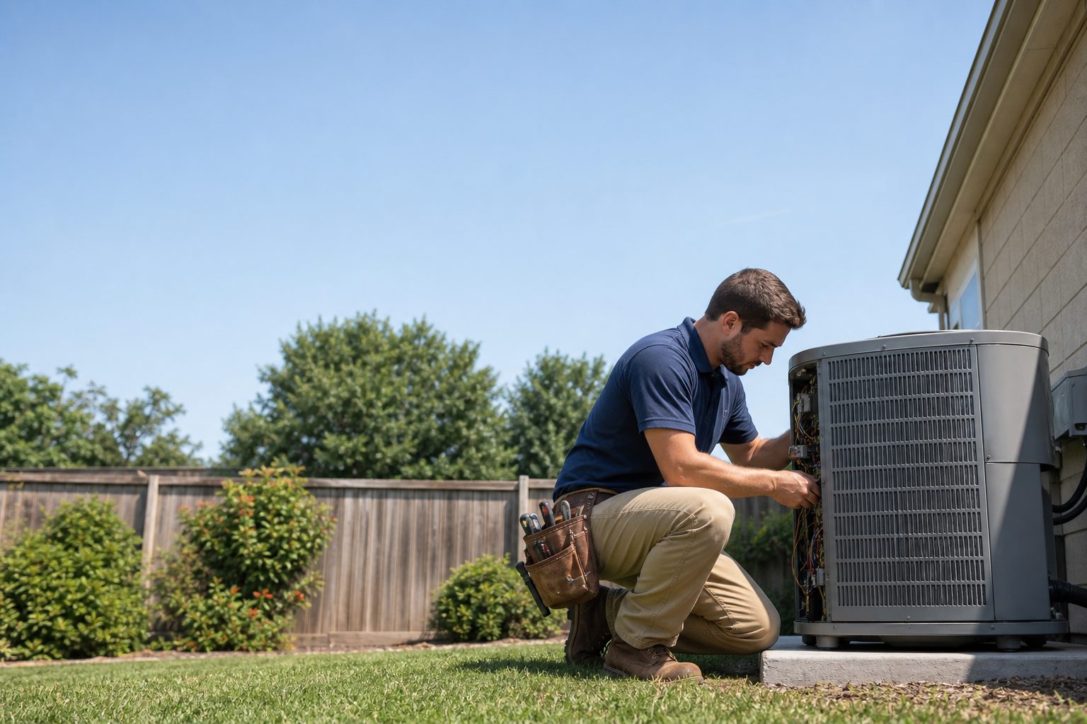 Full AC system replacement before