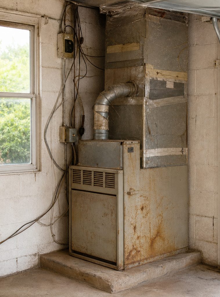 Furnace replacement before